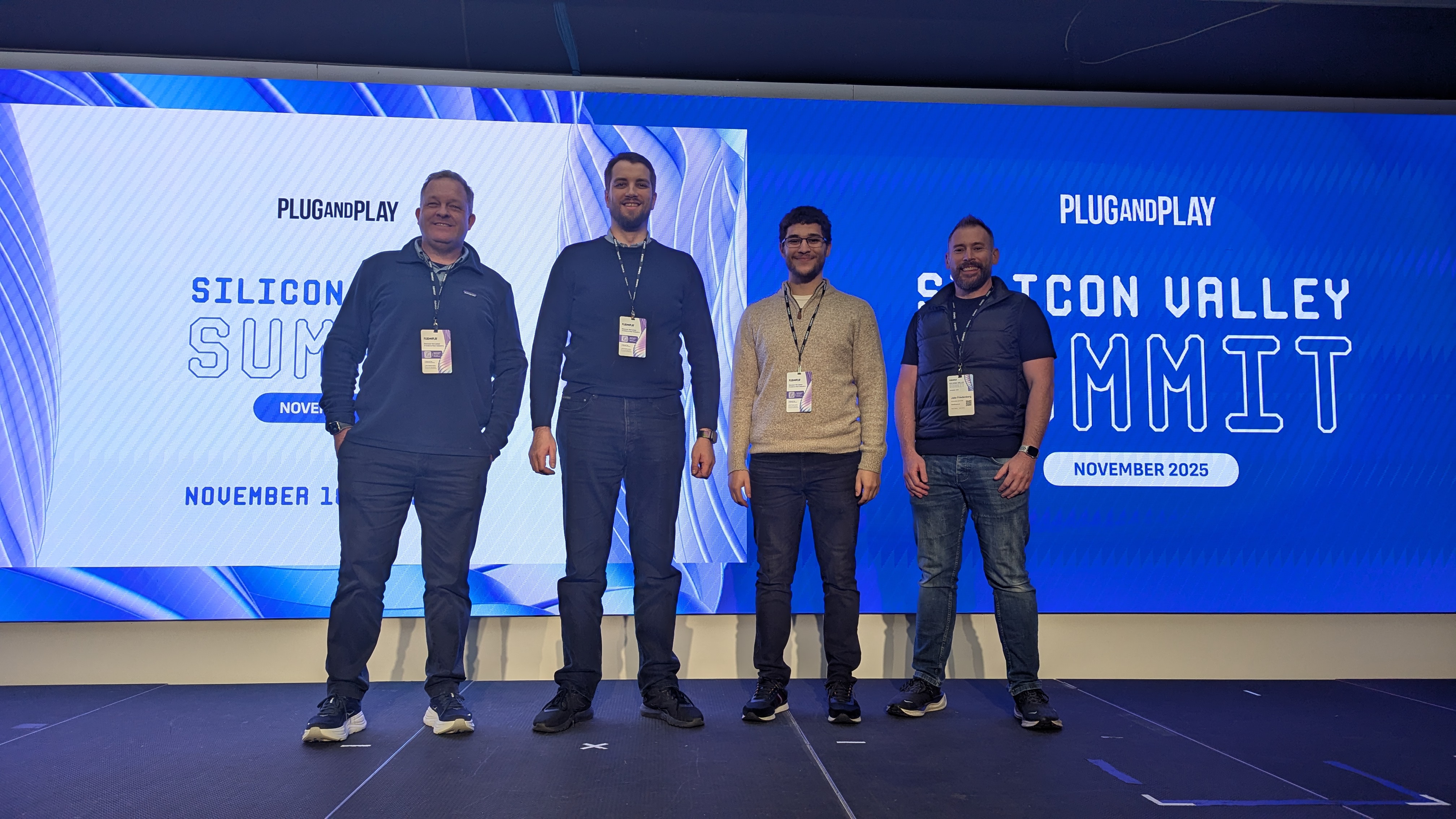 RootCause founding team at Plug and Play Silicon Valley Summit